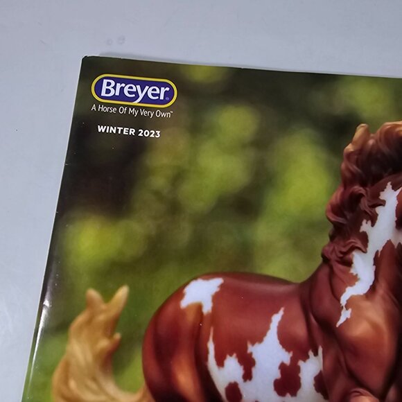 Breyer Winter 2023 Horse Catalog Magazine Featuring Model Horses & Accessories - Picture 9 of 9